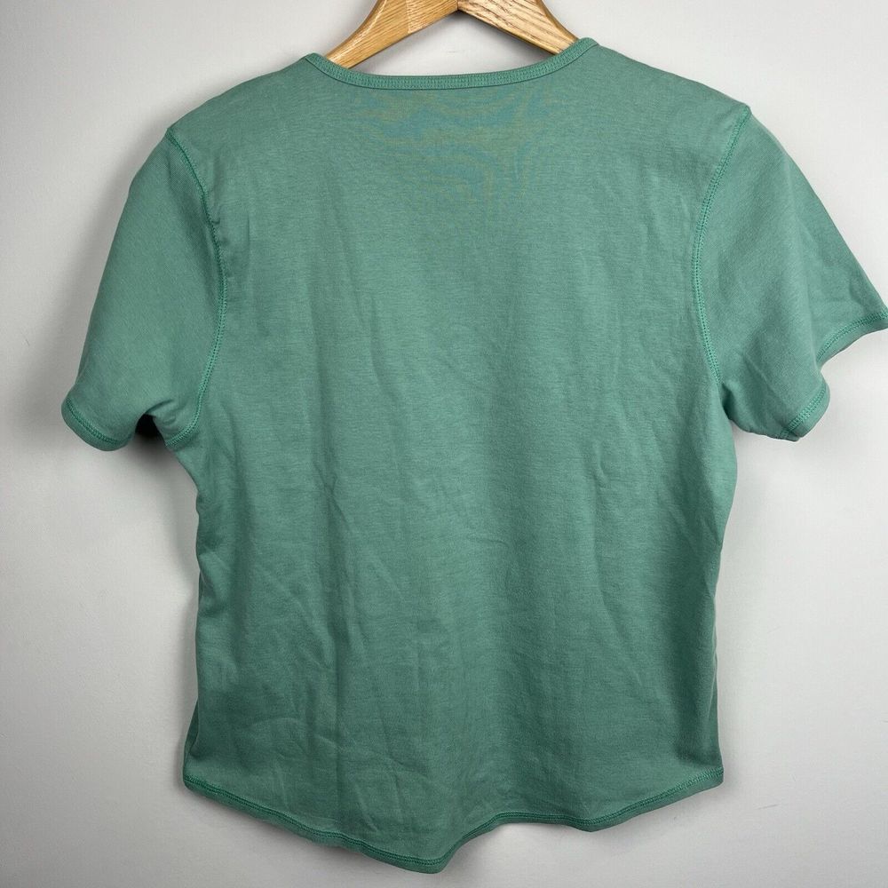 Orvis Short Sleeve Sleeveless Shirt‎ Set Of 3 Green Brown Floral Women's Size M - Picture 14 of 16